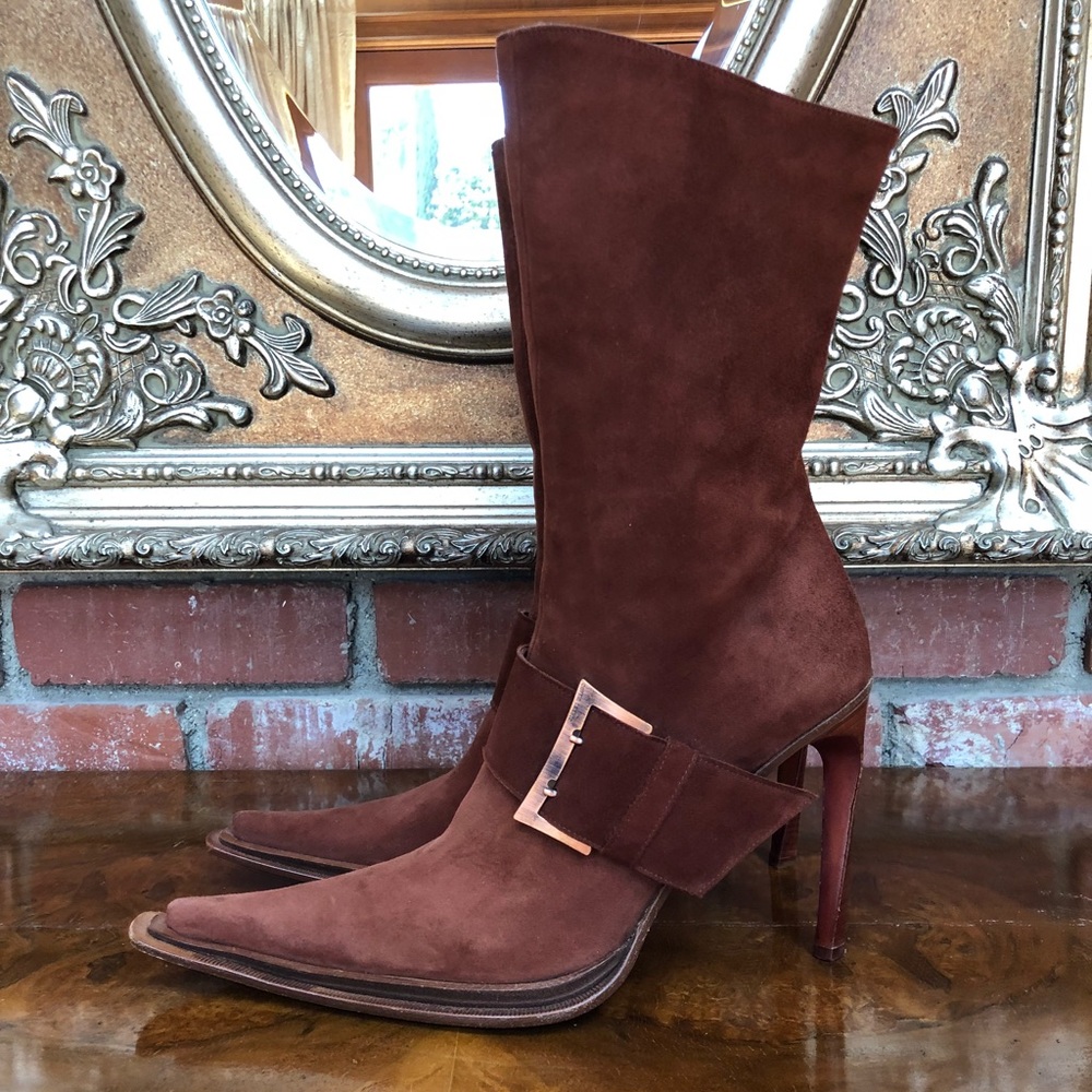 Gianni Bravo Suede Boots